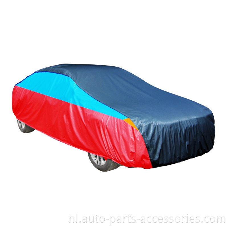 Zon UV Proof Water Proof SUV Dikke polyester Taffeta 190t Autoverdekking Winter